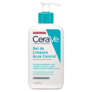 GEL DE LIMPEZA CERAVE ACNE CONTROL FRASCO 340G
