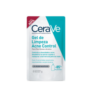 GEL DE LIMPEZA CERAVE ACNE CONTROL SACHE 227G REFIL