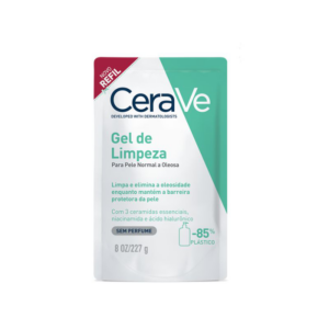 GEL DE LIMPEZA SEM PERFUME CERAVE SACHE 227G REFIL
