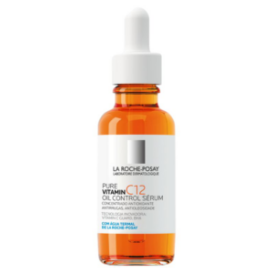 LA ROCHE POSAY PURE VITAMIN C12 OIL CONTROL SERUM ANTIRRUGAS PARA PELES OLEOSAS 30ML