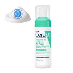 ESPUMA DE LIMPEZA REEQUILIBRANTE CERAVE FRASCO 150ML PUMP