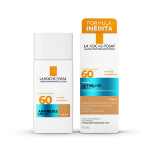 PROTETOR SOLAR COM COR 4.0 FPS 60 LA ROCHE-POSAY ANTHELIOS UVAIR FRASCO 45ML