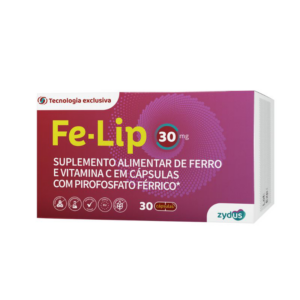 FE-LIP 30MG C/30 CAPSULAS