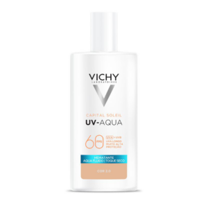 PROTETOR SOLAR VICHY UV AQUA COR 2.0 FPS60 40G