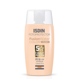 PROTETOR SOLAR FACIAL FUSION WATER COR CLARA FPS50 ISDIN 50ML