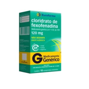 Fexofenadina 120mg c/10cp
